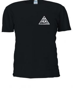 Illuminati Eyes Pocket Pyramid Masonic T-shirt