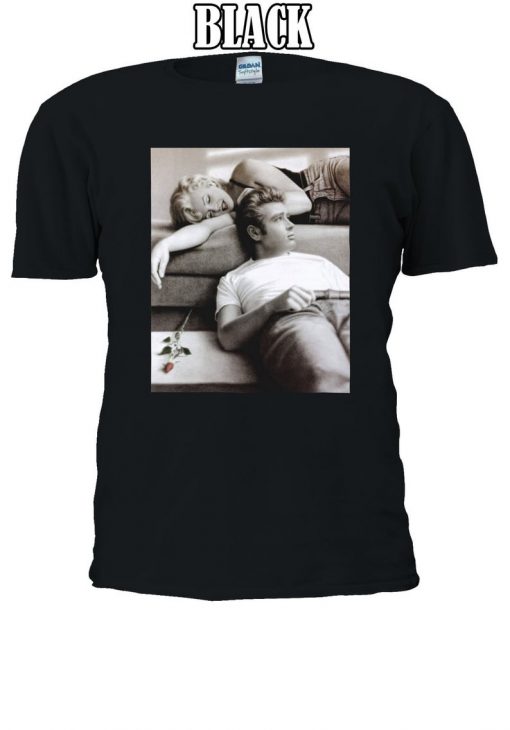 James Dean&Marilyn Monroe Elvis Return Tupelo T-shirt