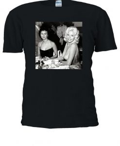 Jayne Mansfield Sophia Loren Looking Her Boobs T-shirt