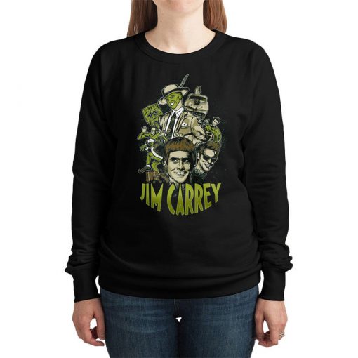 Jim Carrey Movies Original Art Sweatshirt