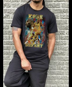 Kobe Vintage 90's Inspired T-Shirt - Black Mamba Bryant Shirt