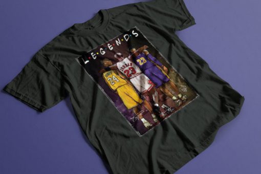 LEGENDS New Design The GOATS T-shirt