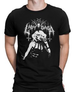 Lady Gaga Death Metal Style T-Shirt