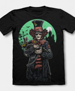 Mad Hatter, Alice in wonderland, tee shirt