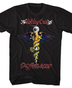 Motley Crue Dr Feelgood Black Shirts