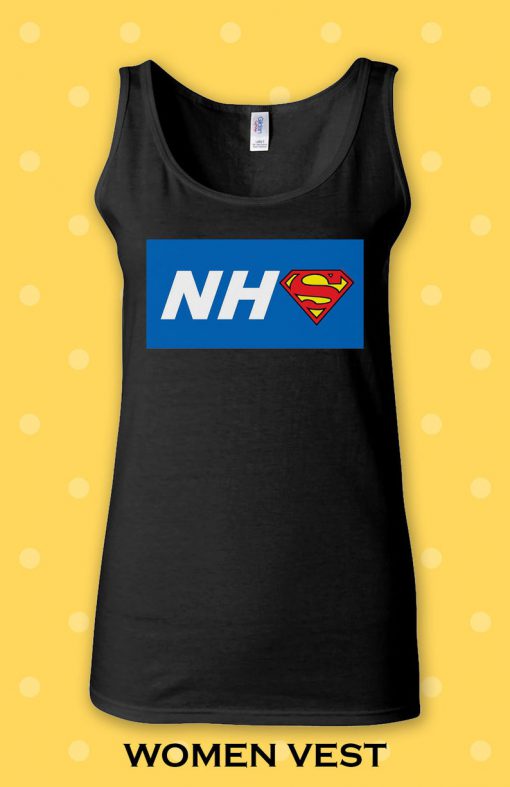 NHS Hero T Shirt Thank you Healtcare Key Workers Top Vest Men Women Unisex