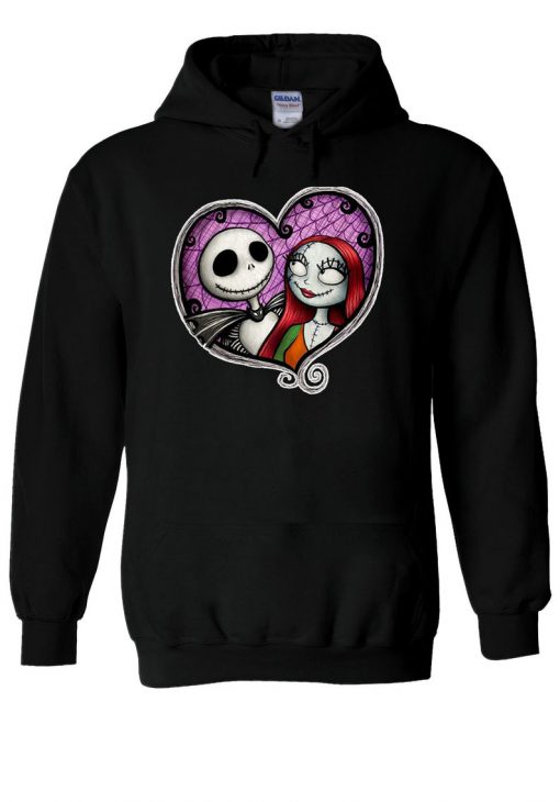 Nightmare Before Christmas Sally&Jack Hoodie