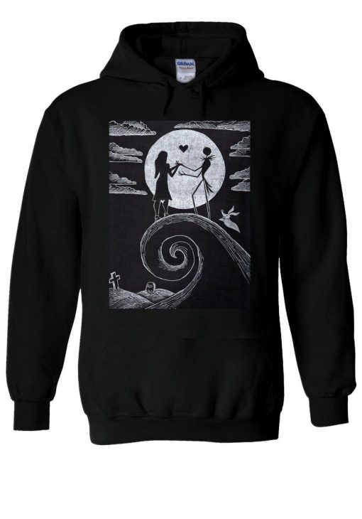 Nightmare Before Christmas Sally&Jack Hoodie