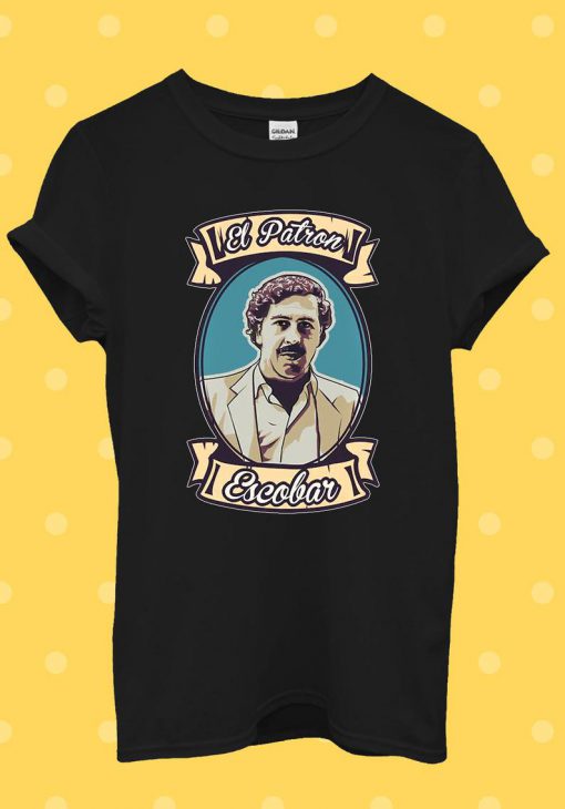 Pablo Escobar El Patron Plata Plomo T Shirt