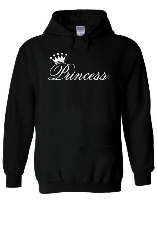 Princess Crown Slogan Hoodie