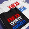 Red White and BOOZED 4th of July T-shirt