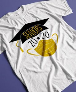 SENIORS 2020 T-Shirt Funny Quarantined Mask Design