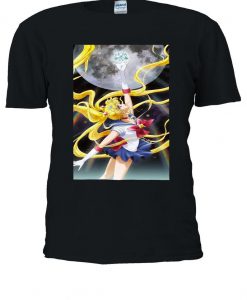 Sailor Moon Crystal Anime Space T-shirt