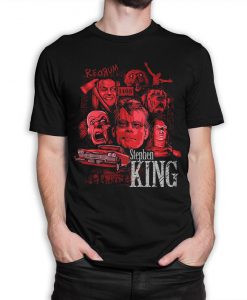 Stephen King Horror Movies Art T-Shirt