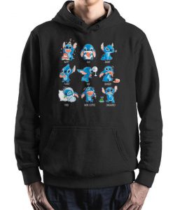 Stitch Emotions Funny Hoodie