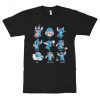 Stitch Emotions Funny T-Shirt, Lilo and Stitch Cool Tee