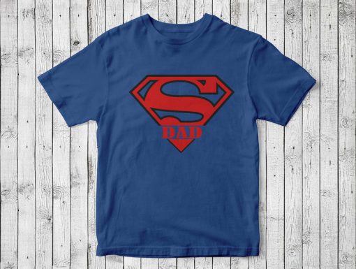 Super Dad shirt, Dad is super man, best gift for birthday's dad Tshirt