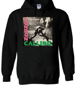 The Clash London Calling English Punk Rock Band Hoodie