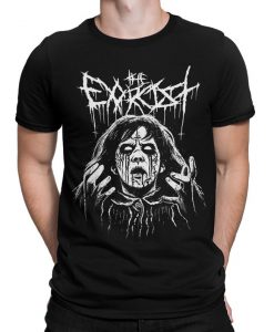 The Exorcist Black Metal Style T-Shirt