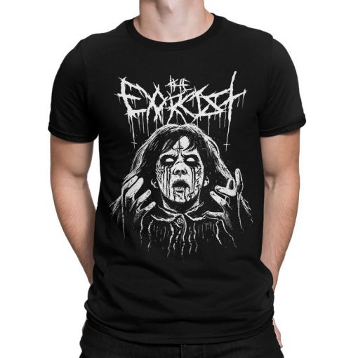 The Exorcist Black Metal Style T-Shirt