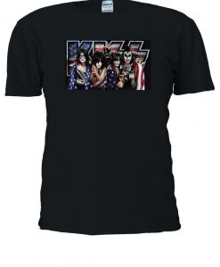 The Kiss American Rock Band T-shirt