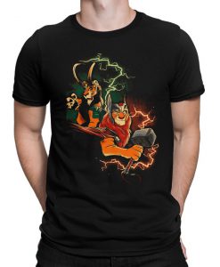 The Lion King Thor and Loki Mashup T-Shirt