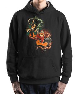 The Lion King Thor and Loki Mashup hoodie