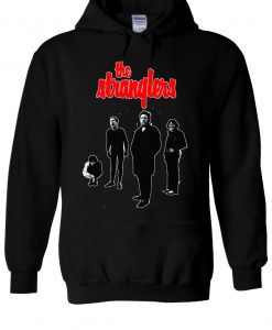 The Strangles Black & White The Raven Punk Rock Hoodie