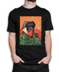 Van Gogh Deadpool Funny Art T-Shirt