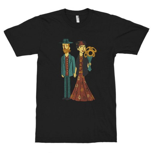 Vincent Van Gogh and Frida Art T-Shirt