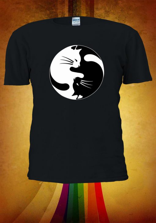 Ying-Yang Cats T-shirt