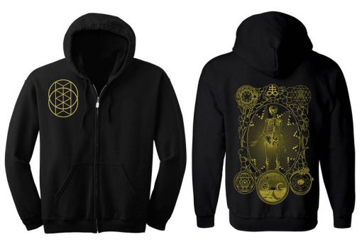 ALCHEMIST Hoodie Men's and Women's Geometric Alchemy Black Twoside