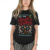 All The Jingle Ladies Christmas T-shirt Top Shirt Tee Fashion Xmas Dancing Single