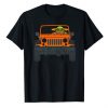 Baby-Yoda Vintage Jeep Gift for Men Women Jeep Lovers T-Shirt