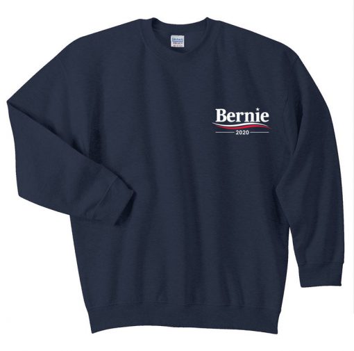 Bernie 2020 Left Chest Crew Sweatshirt