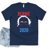 Bernie Outline Sanders 2020 T-shirt Top Shirt Graphic Tee USA Election American President Men's Women's Funny