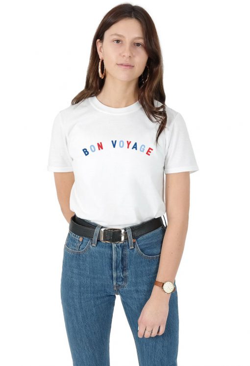 Bon Voyage T-shirt Top Shirt Tee Fashion Blogger Blog Holiday Summer