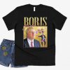 Boris Johnson Homage T-shirt Top Shirt Tee UK Prime Minister Brexit Conservative Party Summer Retro 90's