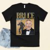 Bruce Forsyth Homage T-shirt Top Shirt Tee UK TV Game Show Presenter Icon Party Summer Retro 90'