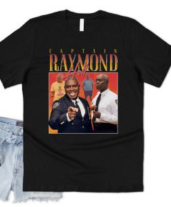 Captain Raymond Holt Homage T-shirt Top Shirt Tee USA Brooklyn TV Show Retro 90's Ray