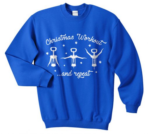 Christmas Workout Sweatshirt