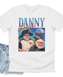Danny DeVito Homage T-shirt Top Shirt Tee Funny US Film Icon 90's 80's