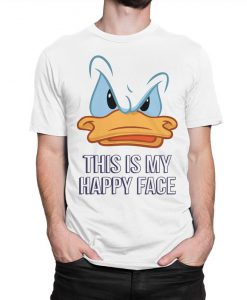 Donald Duck This is My Happy Face T-Shirt