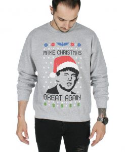 Donald Trump Make Christmas Great Again Ugly Christmas Sweatshirt