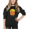 Donald Trumpkin Halloween Sweatshirt Sweater Jumper Top Funny Trump Pumpkin USA