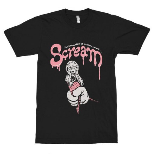 Edvard Munch's Ice Scream Funny T-Shirt