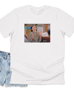 Friends Monica Seven T-shirt Top Shirt Tee Funny Explanation TV Show 90's 80's Vintage Geller