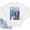 Gina Linetti Homage Sweatshirt Jumper Funny Gift Brooklyn Nine Show Retro 80's 90's Vintage