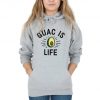 Guac Is Life Hoody Hoodie Top Fashion Funny Guacamole Avocado Vegan