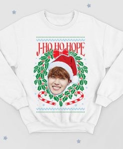 J-Hope Christmas Sweater Jumper Funny J-Ho Hope Jung Ho-seok Kpop Kpop Fangirl Cute Kawaii